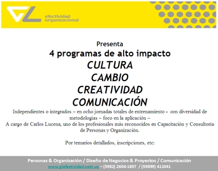 4 programas de alto impacto
